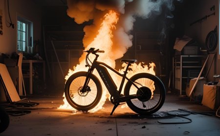 E-Bike-Akku explodiert? Risiken, Ursachen und Schutz vor Akkubränden