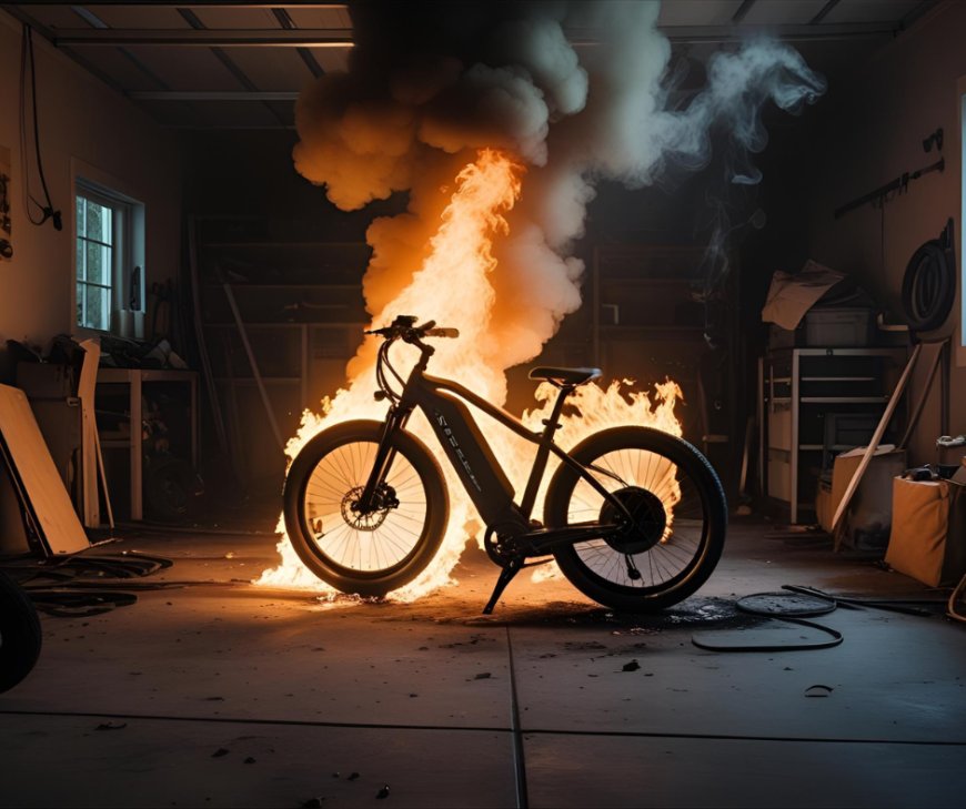 E-Bike-Akku explodiert? Risiken, Ursachen und Schutz vor Akkubränden